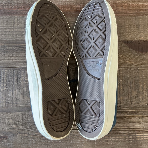 Converse Chuck Taylor All Star Desert Storm Blue Leather Low Top Size 12 Men - Picture 10 of 10